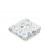 MUSLIN GOTS PRINTED GOTS 70X70 PRESSED