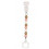 SILICON ATTACHE SUCETTE BOIS-ROSE 211