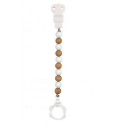 SILICON ATTACHE SUCETTE BOIS-BLANC 211