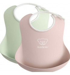 BABY SLAB DUOPACK PASTELGROEN/ROZE 25
