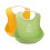 BABY SLABBE PASTELGEEL/GROEN 232