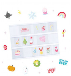 LIGHTBOX LETTER SET LET'S CELEBRATE 9