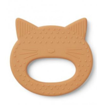 GEMMA TEETHER CAT MUSTARD 21