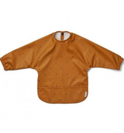 MERLE CAPE BIB CLASSIC DOT MUSTARD 202