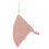 SPEENDOEKJE TRIANGLE VIGO OLD PINK 21