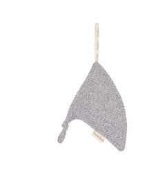 SPEENDOEKJE TRIANGLE VIGO SPARKLE GRY 21