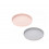 PLATE SET 2 PCS UNI GREY/LIGHT PINK 21