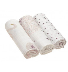 HEAVENLY SOFT SWAD L LIT WAT SWAN 3P 25