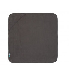 MUSLIN HOODED TOWEL ANTHRACITE 21
