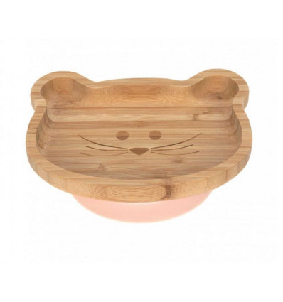 PLATTER BAMBOO/WOOD LITTL CHUM MOUS 231