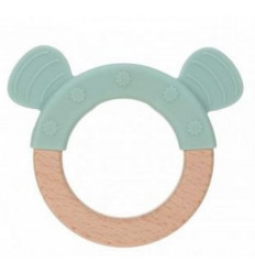 TEETHER BRACELET WOOD/SIL CHUMS CAT 231