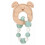 TEETHER BRACELET WOOD/SIL CHUMS DOG 231
