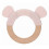 TEETHER RING WOOD/SIL CHUMS MOUSE 231