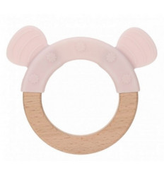 TEETHER RING WOOD/SIL CHUMS MOUSE 231