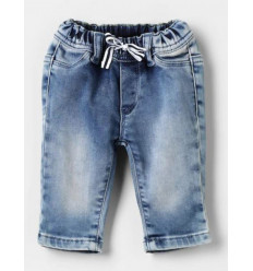 B DENIM PANTS SLIM RAMSEY AQUA SPLASH 68
