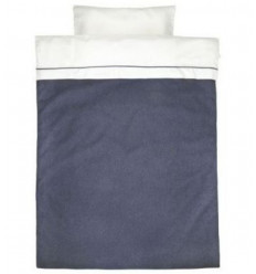 COT DUVET COVER DIAMOND BLUE 21