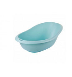 BAIGNOIRE ERGONOMIQUE AV VIDANGE BLEU 21