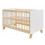BEDBANK 70X140 LISA WIT/NATUREL 21