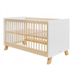 BEDBANK 70X140 LISA WIT/NATUREL 21