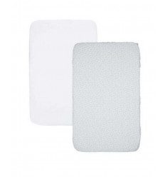 LOT DE 2 DRAPS HOUSSE N2M STARS 21