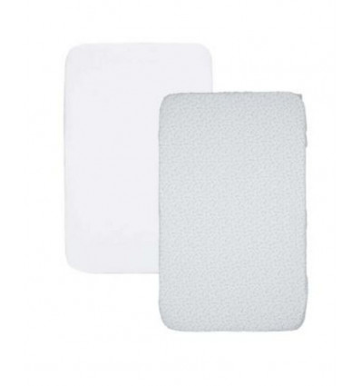 LOT DE 2 DRAPS HOUSSE N2M STARS 21