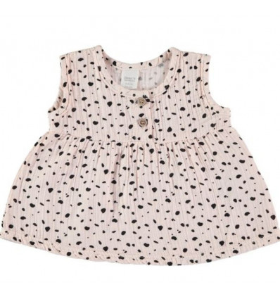AIGUABLAVA- CHIFFON PRINTED TOP 03PINK 0