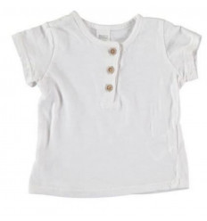 MAH N- SLUB COTTON T-SHIRT 01WHITE 1/3 M