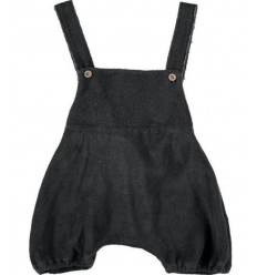 SAVONA-TERRY ROMPER 07ANTHRACITE 0/1M M