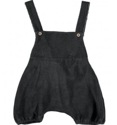 SAVONA-TERRY ROMPER 07ANTHRACITE 0/1M M