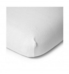 DRAP HOUSSE JERSEY 70X140CM BLANC 201