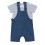 COCON SET TSHIRT SALOPETTE DENIM 1M 9
