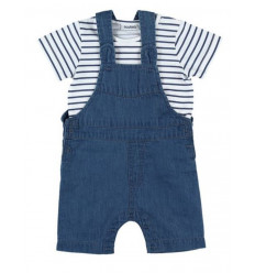 COCON SET TSHIRT SALOPETTE DENIM 1M 9