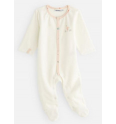 EXPLORE GIRL DORS BIEN VELOURS ECRU 6M 9