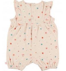 EXPLORE GIRL COMBISHORT JEREY AOP CORAL