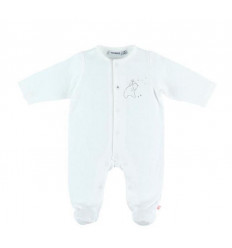 COCON DORS BIEN JERSEY UNI BLANC 1M 9