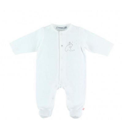 COCON DORS BIEN JERSEY UNI BLANC 1M 9
