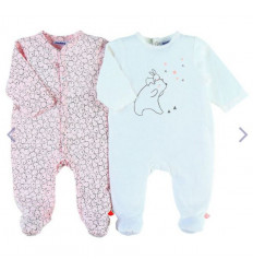 COCON PACK DE 2 DB JERSEY ROSE CLAIR