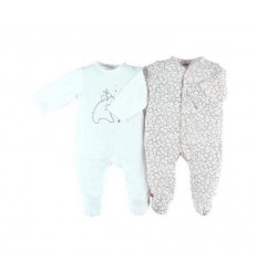 COCON PACK DE 2 DB JERSEY ROSE CLAIR