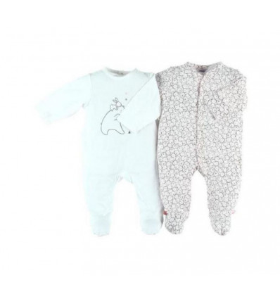 COCON PACK DE 2 DB JERSEY ROSE CLAIR