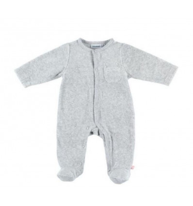 MIX & MATCH DORS BIEN VELOURS GRIS CLAIR
