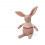 VIGGA KNIT MINI TEDDY RABBIT ROSE 202