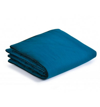 PLAID BLEU LES MOUSTACHES 21
