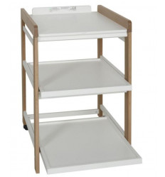 LUIERTAFEL COMFORT WHITE NATUREL 231