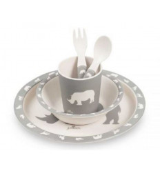 DINERSET SAFARI STONE GREY 201