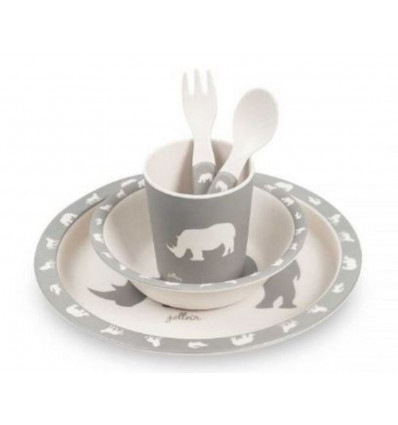 DINERSET SAFARI STONE GREY 201