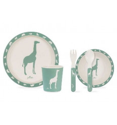 DINERSET SAFARI FOREST GREEN 201