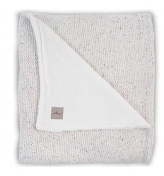 DEKEN 75X100CM CONFETTI KNIT NATURAL 20