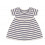 DRESS SUMMER STRIPE 9-12 M