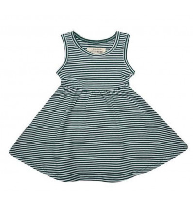 DRESS FOREST STRIPE 9-12 M