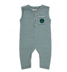 JUMPSUIT FOREST STRIPE 6-9 M
